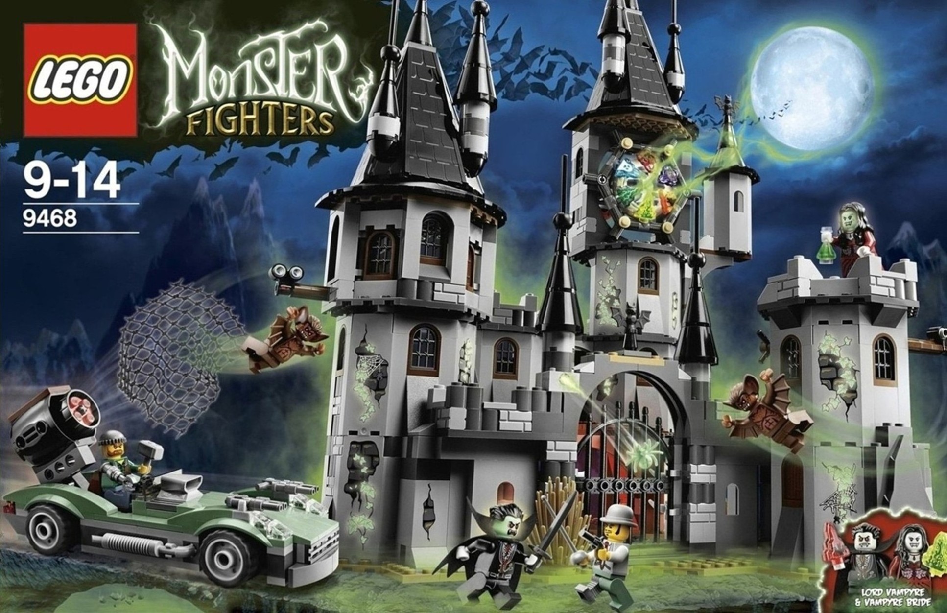 LEGO 9468 MONSTER FIGHTERS Upírův hrad