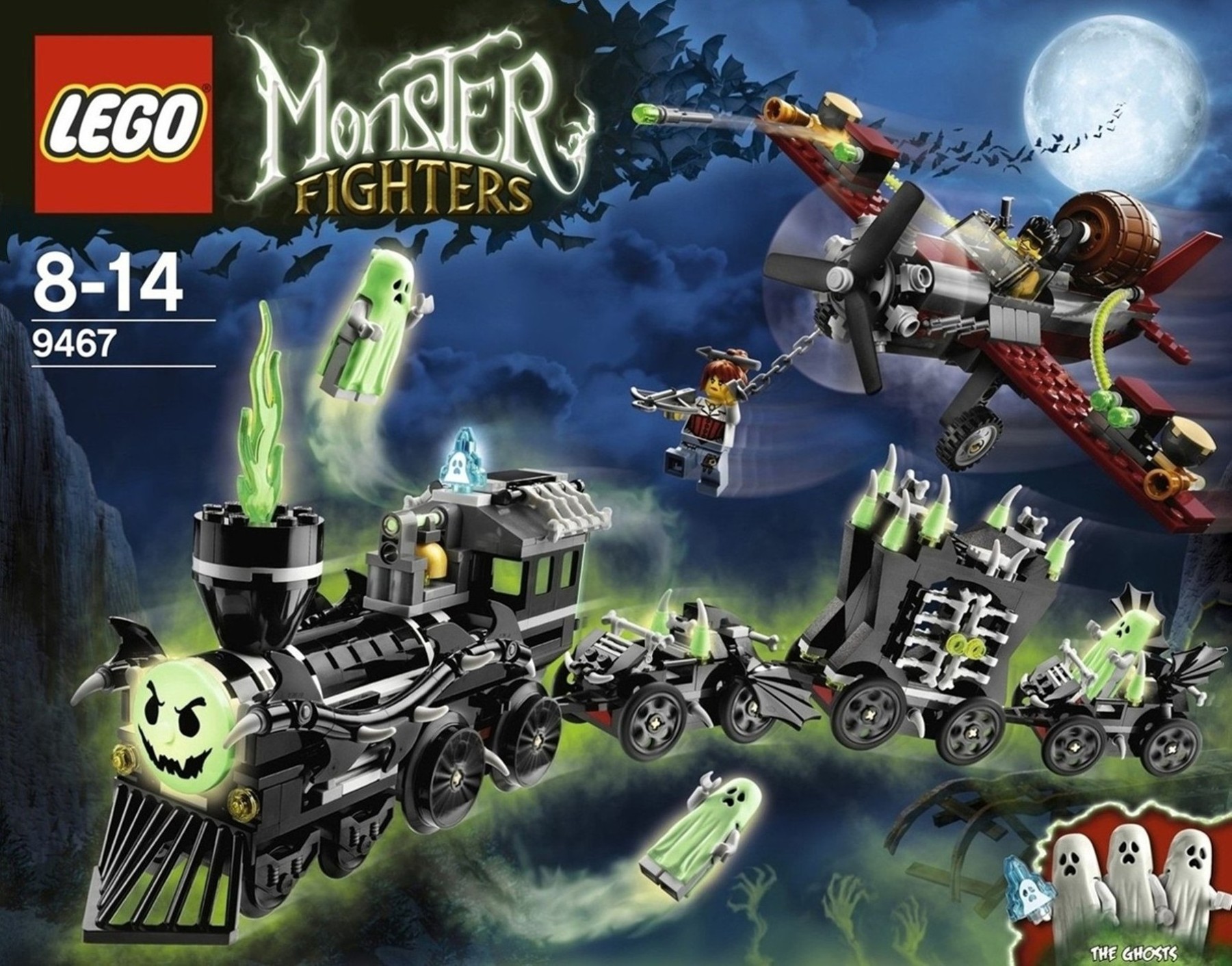 LEGO 9467 MONSTER FIGHTERS Vlak duchů