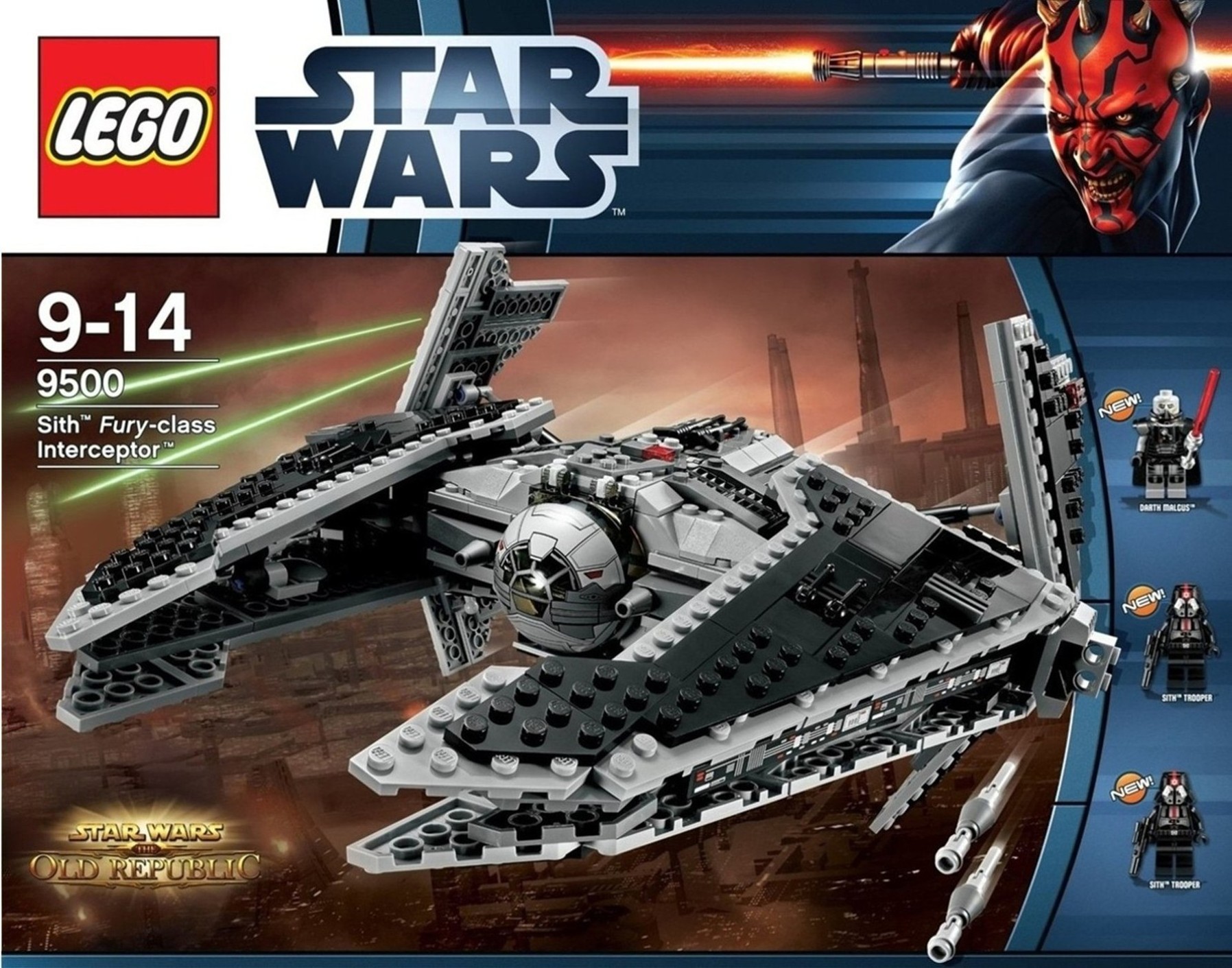 LEGO 9500 STAR WARS Stíhací letoun Sithů 