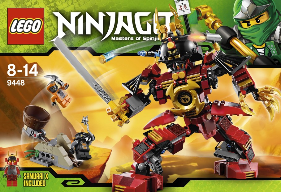 LEGO 9448 NINJAGO - Robot samuraj