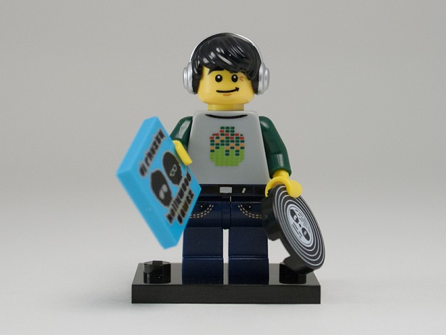 LEGO 8833 Minifigurky, série 8 - 12.diskžokej