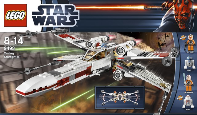 LEGO 9493 Star Wars - Hvězdná stíhačka X-wing