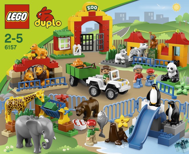 LEGO® DUPLO® 6157 - Velká zoo
