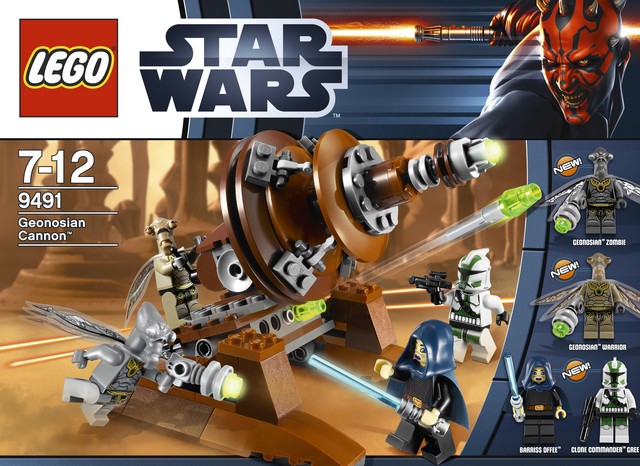 LEGO 9491 STAR WARS Geonosianské dělo