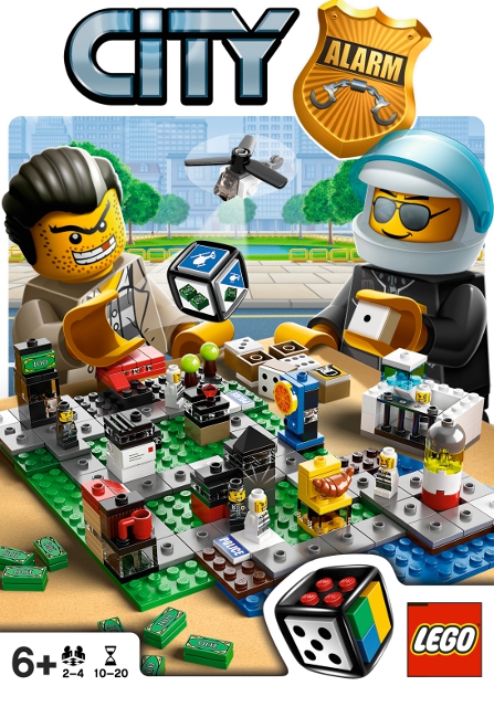LEGO 3865 Stolní hra CITY Alarm