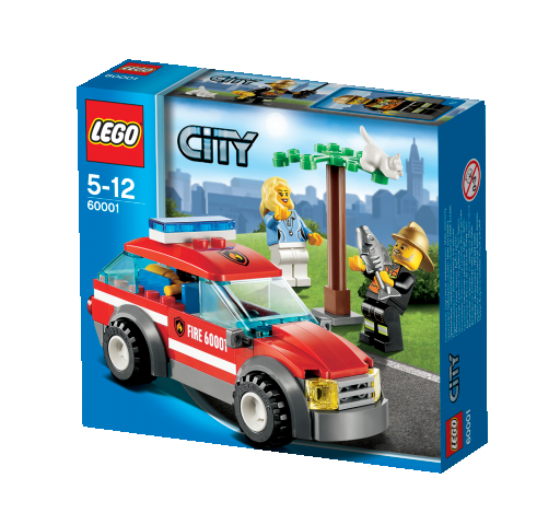 LEGO 60001 CITY - Auto velitele hasičů