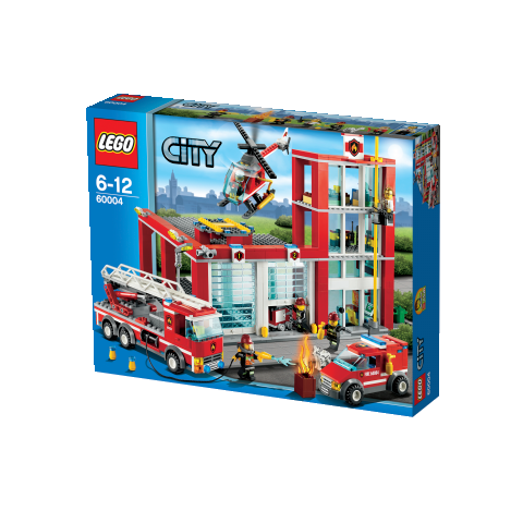 LEGO 60004 CITY - Hasičská stanice