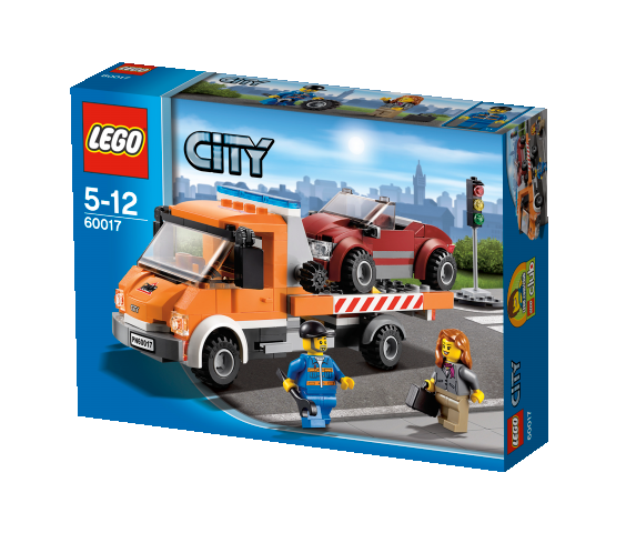 LEGO 60017 CITY - Auto s plochou korbou