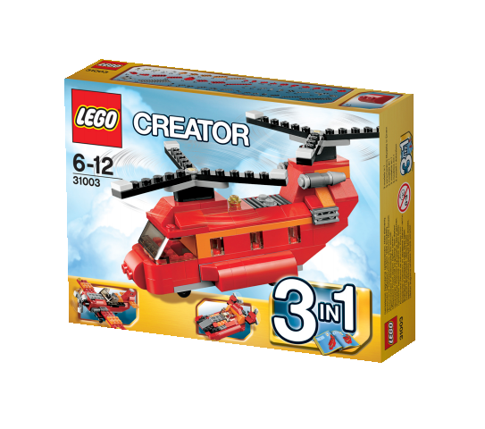 LEGO 31003 CREATOR - Červený vrtulník