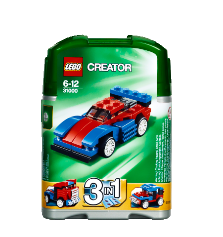 LEGO 31000 CREATOR - Mini závoďák