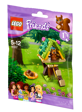 LEGO 41017 FRIENDS - Domek na stromě pro veverku