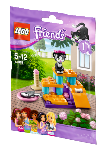 LEGO 41018 FRIENDS - Hřiště pro kočky
