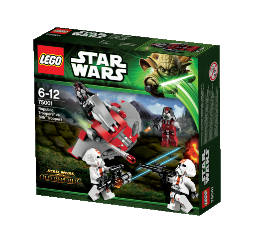 LEGO 75001 STAR WARS - Republic Troopers vs Sith Troopers