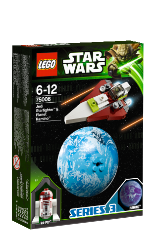 LEGO 75006 STAR WARS Jedi Starfighter & Planet Kamino