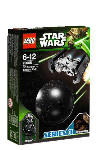 LEGO 75008 STAR WARS TIE Bomber & Asteroid Field