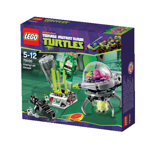 Lego Turtles - 79100 Únik z Kraangovy laboratoře