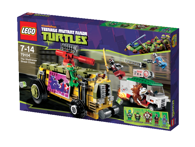 Lego Turtles - 79104 Honička v Želvím transportéru