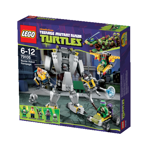 Lego Turtles - 79105 Běsnění Baxterova robota