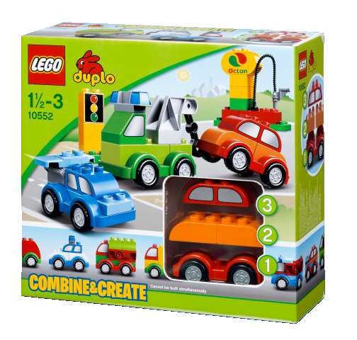 LEGO® DUPLO® 10552 - Tvořivá autíčka