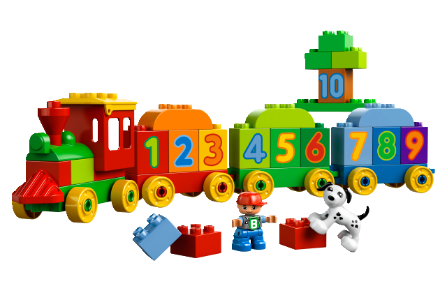 LEGO® DUPLO® 10558 - Vláček plný čísel