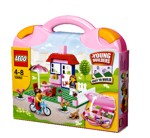 LEGO 10660 - LEGO Růžový kufřík