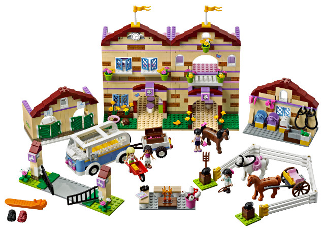 LEGO 3185 Friends - Prázdninový jezdecký tábor