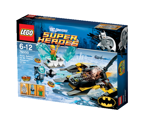 LEGO 76000 Arctic Batman™ vs. Mr. Freeze™: Aquaman™ on Ice