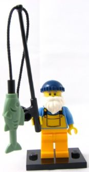 LEGO 8803 Minifigurky, série 3-1 Rybář