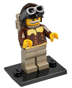 LEGO 8803 Minifigurky, série 3-2 Pilot