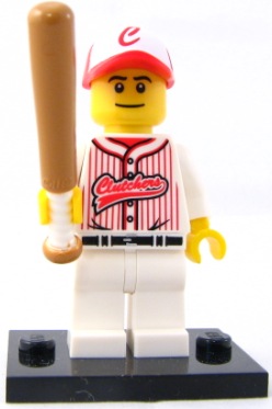 LEGO 8803 Minifigurky, série 3-16 Basebalista