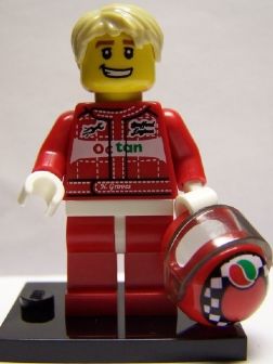 LEGO 8803 Minifigurky, série 3-11 Závodník