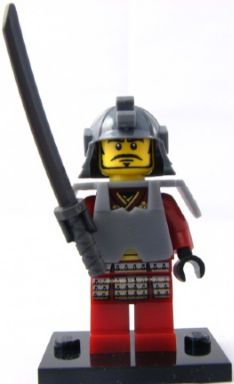 LEGO 8803 Minifigurky, série 3-4 Samuraj