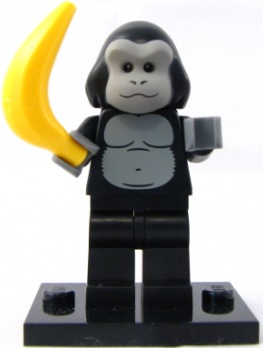 LEGO 8803 Minifigurky, série 3-12 Gorila kostým