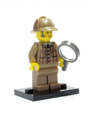 LEGO 8805 Minifigurky, série 5 -11 Detektiv