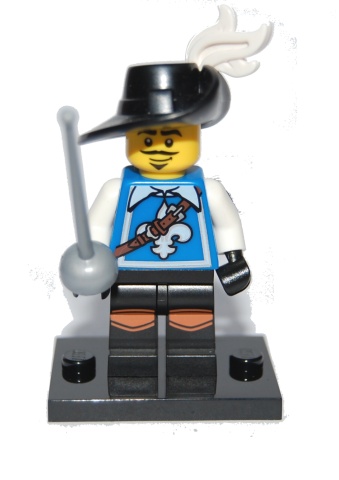 LEGO 8804 Minifigurky, série 4 - Mušketýr