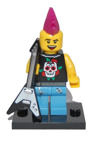 LEGO 8804 Minifigurky, série 4 - Rocker