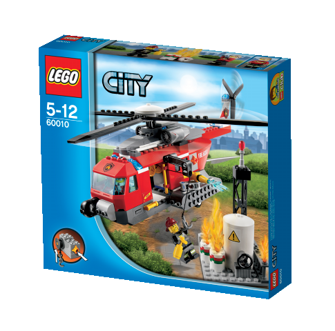LEGO 60010 CITY Hasičský vrtulník