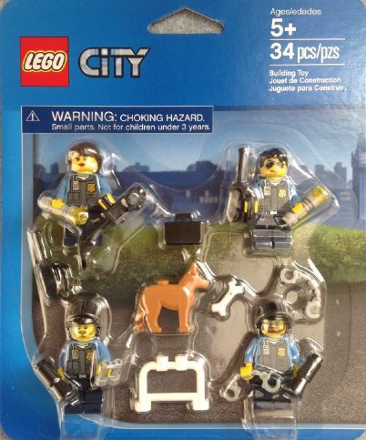 LEGO 850617 Set minifigurek Policejní team