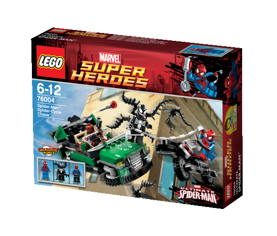 LEGO Super Heroes 76004 Spiderman: Honička na motorce