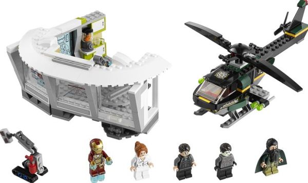 LEGO Super Heroes 76007 Iron Man: Útok na Malibu Vilu