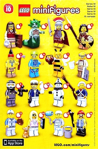 LEGO 71001 minifigurky série 10