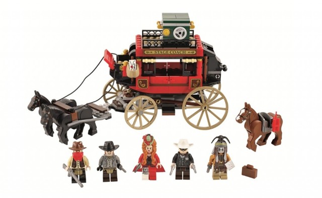 LEGO 79108 THE LONE RANGER Únik dostavníku