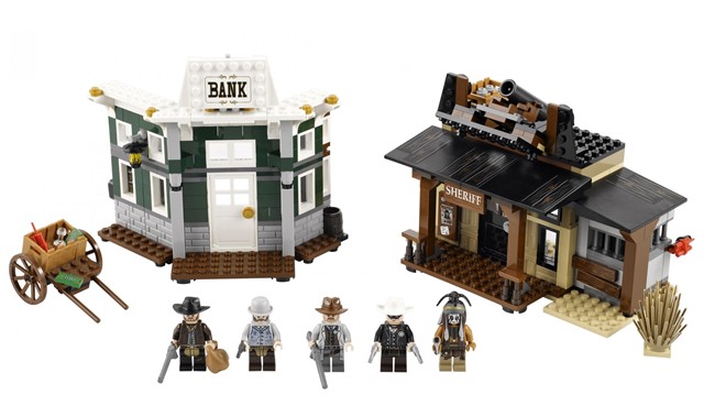 LEGO 79109 THE LONE RANGER Zúčtování ve městě Colby