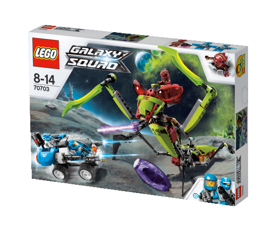 LEGO Galaxy Squad 70703 Vesmírná kudlanka - mírně pošk.krabice