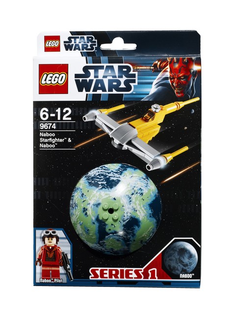 LEGO 9674 STAR WARS Hvězdná stíhačka Naboo