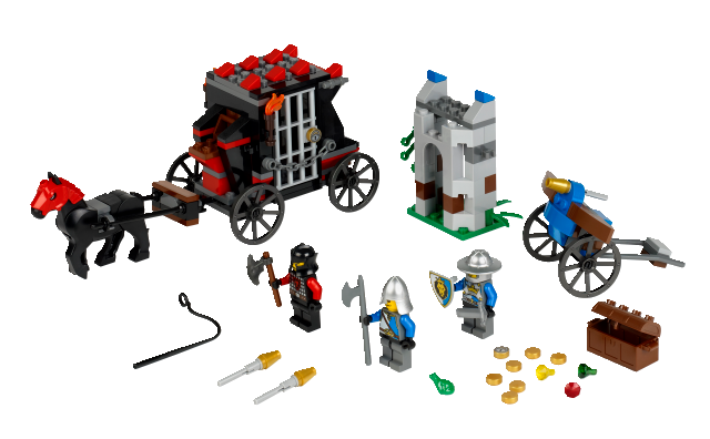 LEGO 70401 CASTLE - Uloupený zlatý poklad
