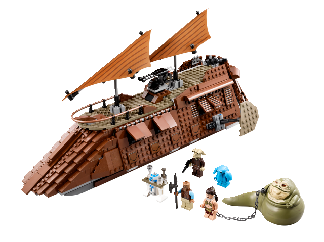 LEGO 75020 Star Wars Jabbův nákladní člun-poškozená krabice