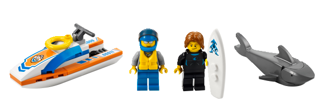 LEGO 60011 CITY Záchrana surfaře
