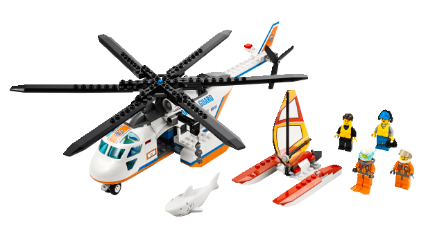 LEGO 60013 CITY Helikoptéra pobřežní hlídky