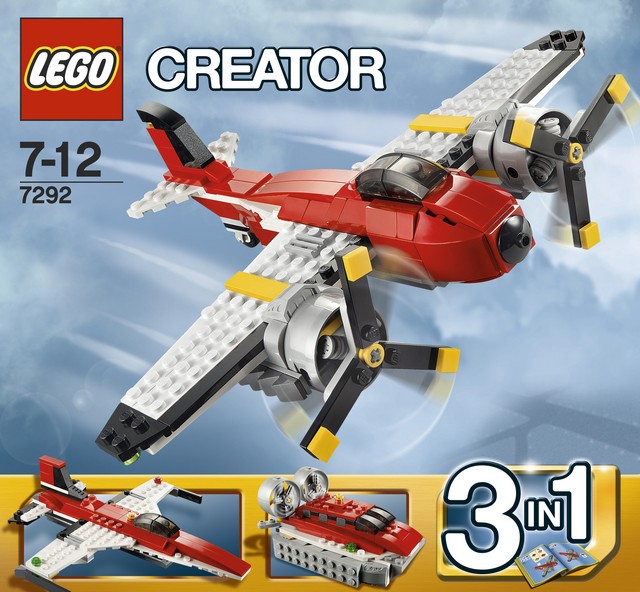 LEGO 7292 CREATOR - Vrtulové dobrodružství